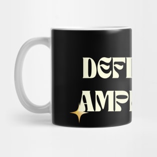 defiance amplified Mug